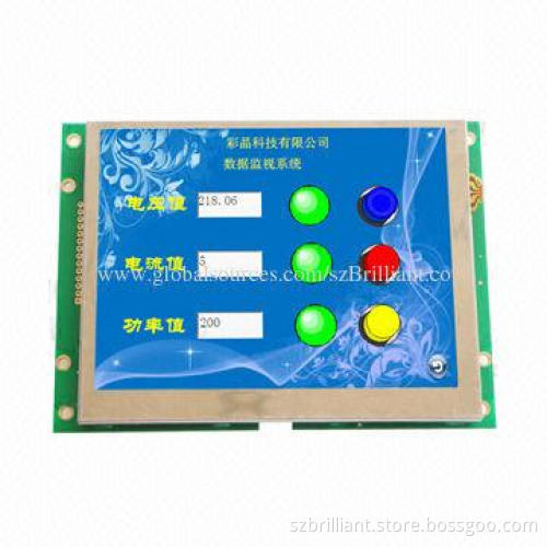 5.6-inch TFT Intelligent LCD Display Panel, Supports Serial Interface, 4-wire Touch Panel Controller